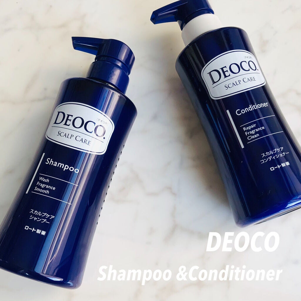 デオコ スカルプケアシャンプー/コンディショナー/DEOCO(デオコ)/市販シャンプーを使ったクチコミ(1枚目)