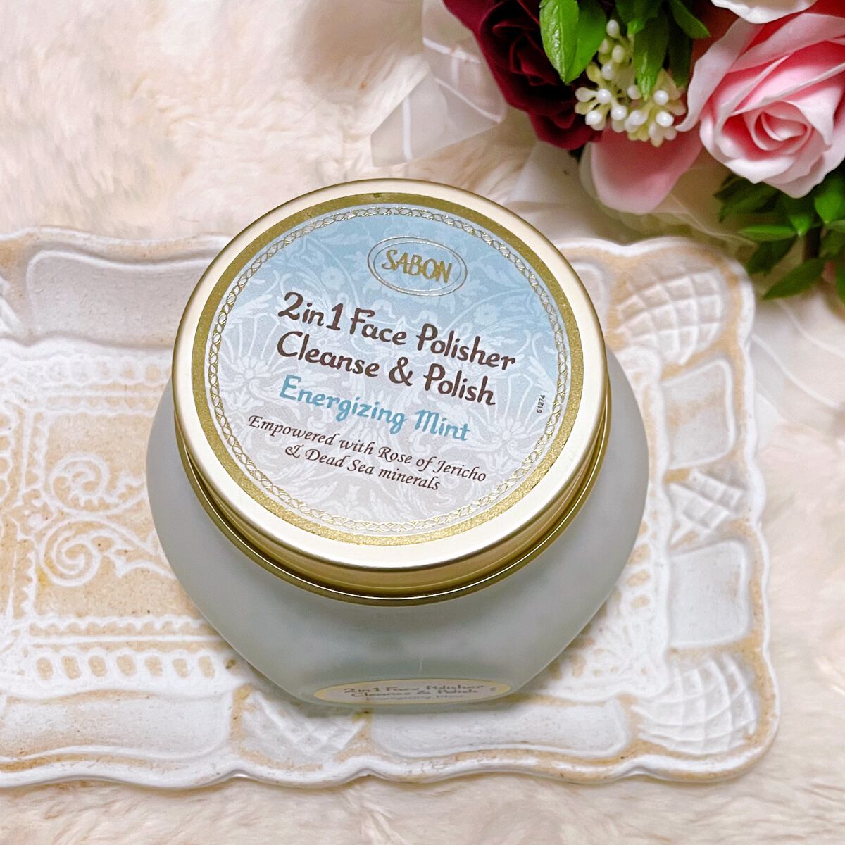 フェイスポリッシャー リフレッシング(ミント)/SABON/スクラブ・ゴマージュを使ったクチコミ(1枚目)