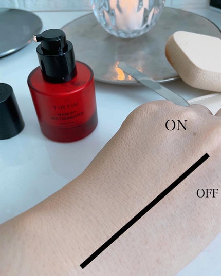 マスクフィットレッドファンデーション/TIRTIR(ティルティル)/リキッドファンデーションを使ったクチコミ(6枚目)