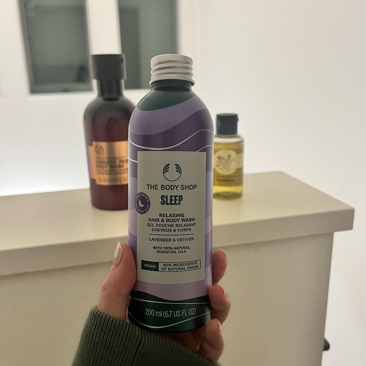 🫧THE BODY SHOP🫧

新しいシリーズ⬇︎
🏷ウェルネス ヘア&ボディウォッシュ
【香り】ラベンダー&ベチバー　　　¥2,200（200ml）

"SLEEPシリーズ"落ち着いたラベンダーの香りでリラックス🌝🫧

普通の