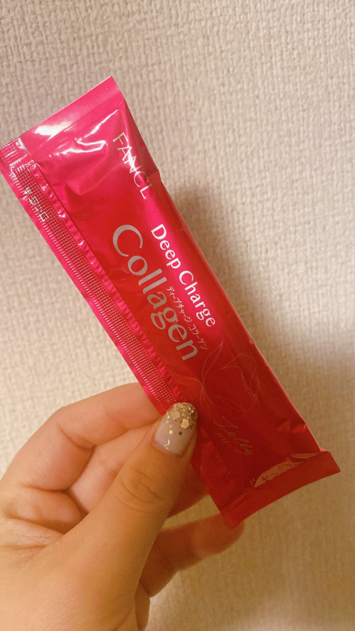 ディープチャージ  コラーゲン スティックゼリー/ファンケル/美容サプリメントを使ったクチコミ（3枚目）