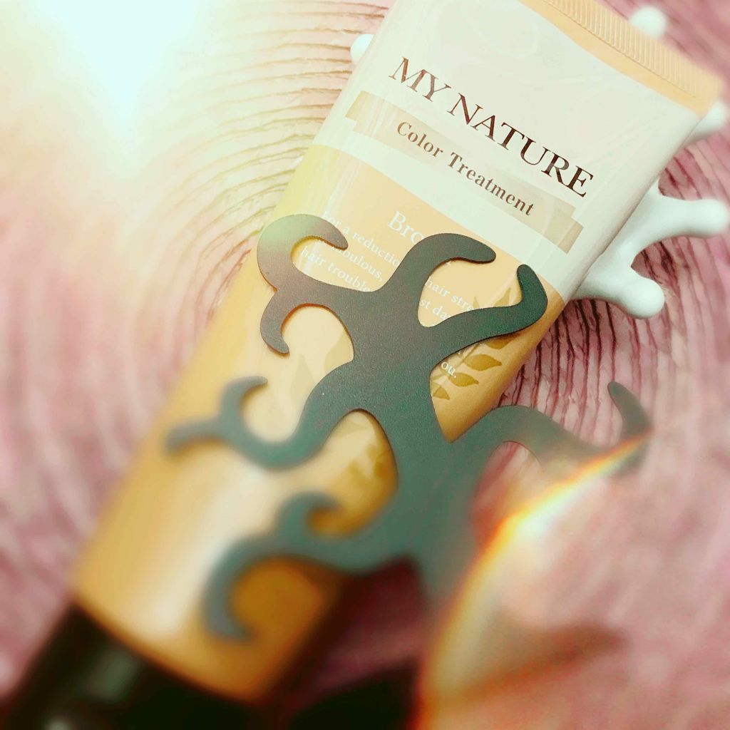 オールインワン カラートリートメント/マイナチュレ/ヘアカラーを使ったクチコミ（1枚目）