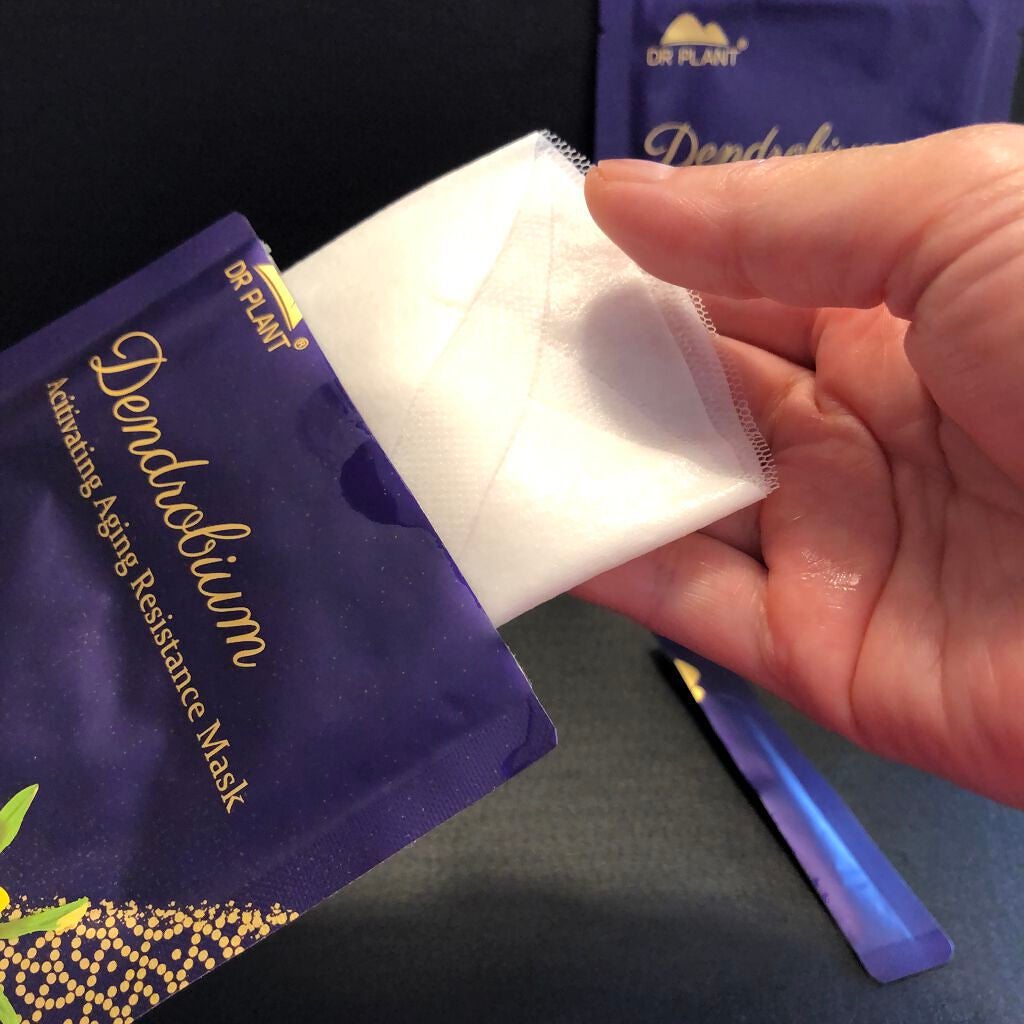 セッコク蘭エイジングケアマスクα/DR PLANT/シートマスク・パックを使ったクチコミ(2枚目)