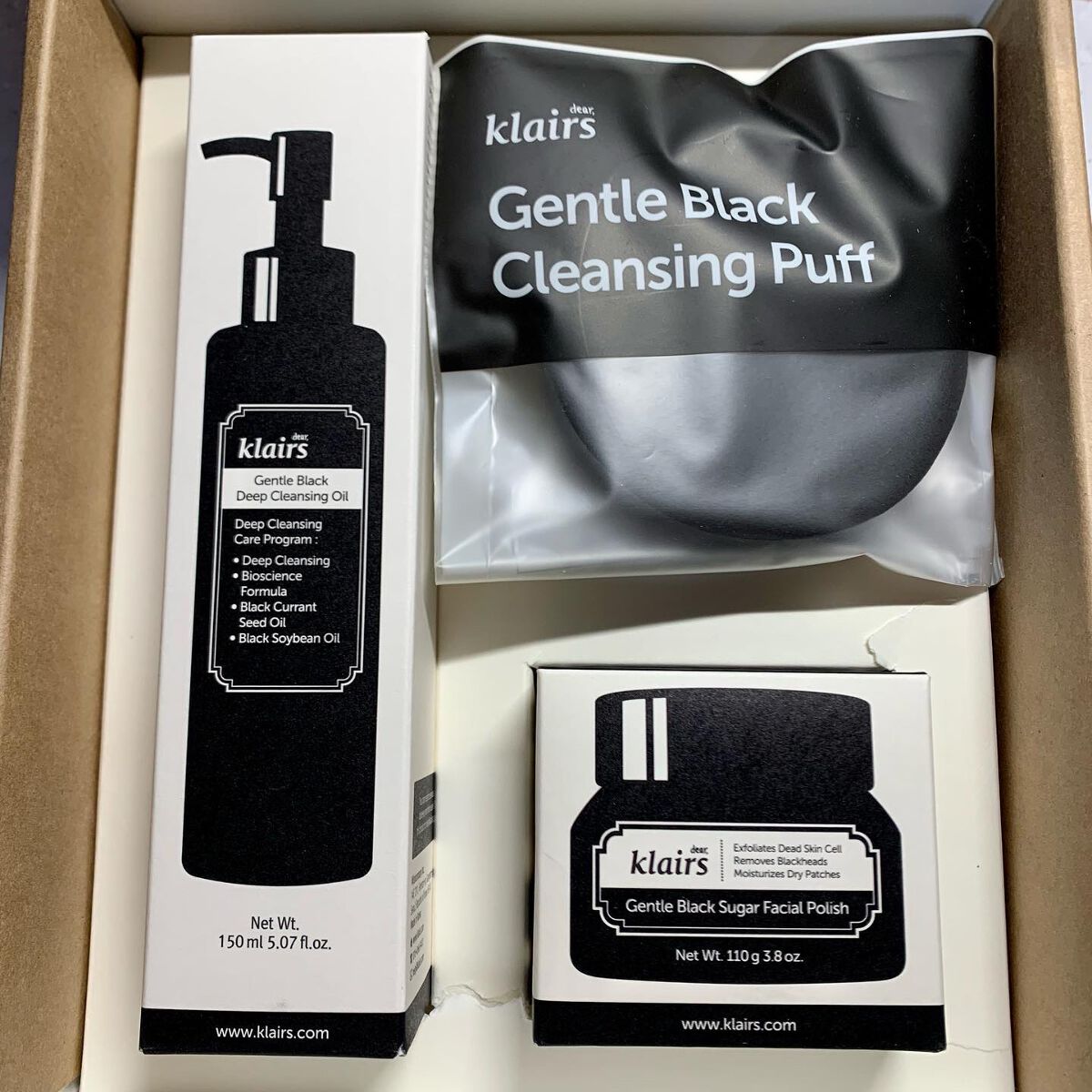 ジェントルブラックシュガーフェイシャルポリッシュ(110g)/Klairs/洗い流すパック・マスクを使ったクチコミ（3枚目）