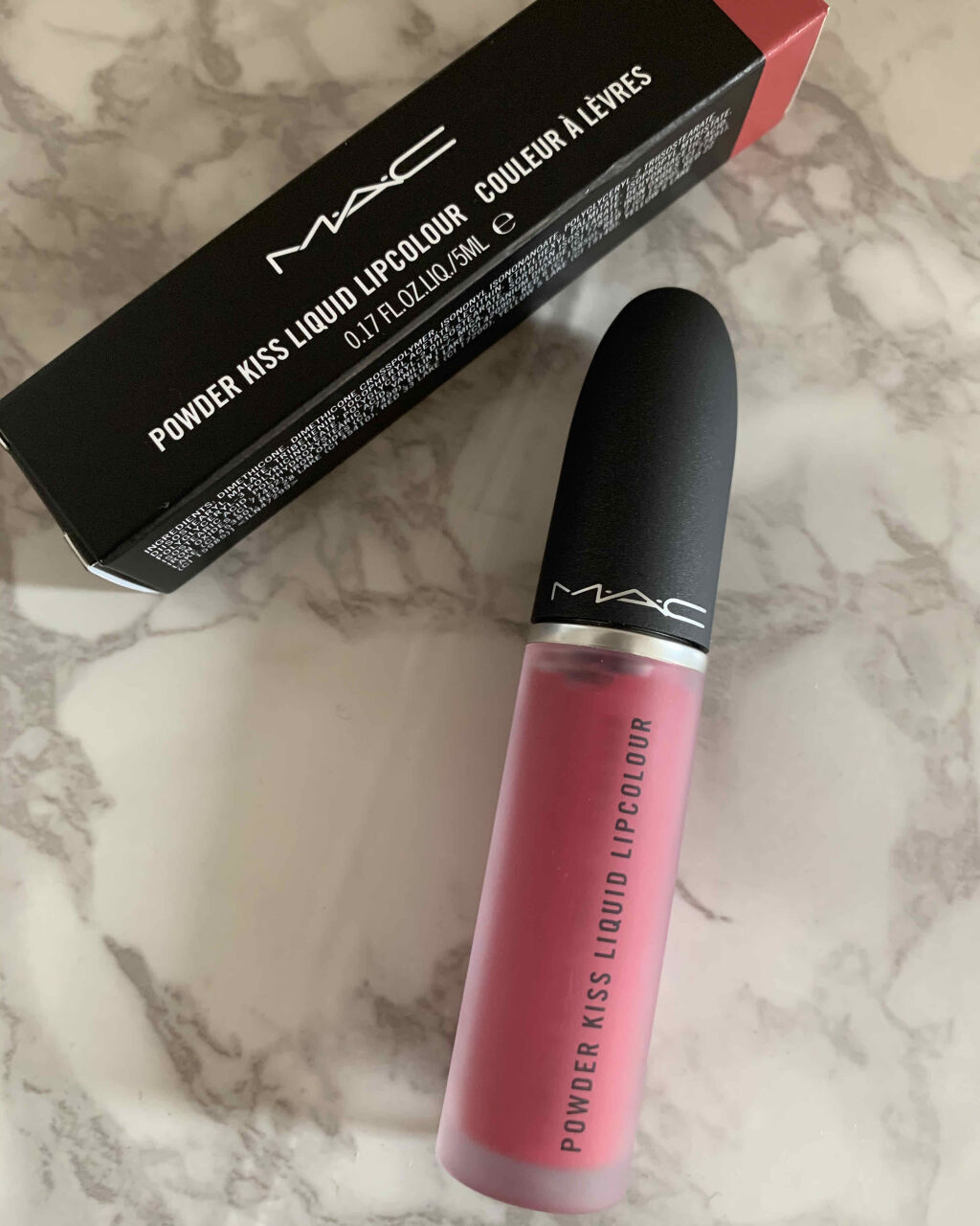 パウダー キス リキッド リップカラー モデル オフ デューティー/M・A・C/口紅を使ったクチコミ（1枚目）