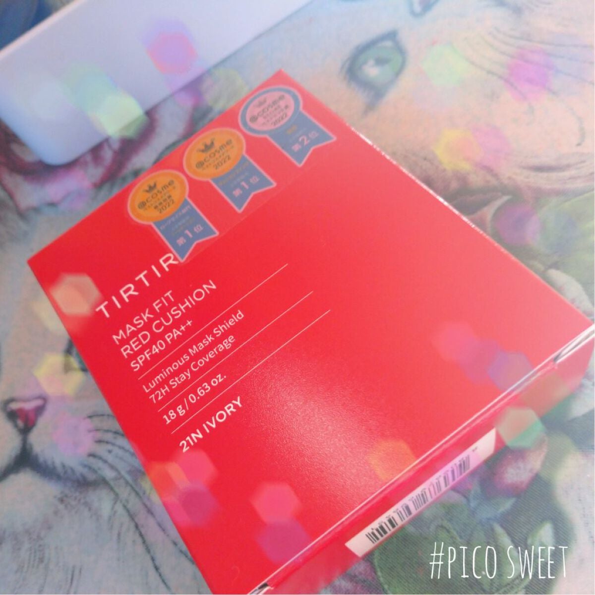 マスク フィット レッド クッション/TIRTIR(ティルティル)/クッションファンデーションを使ったクチコミ(1枚目)