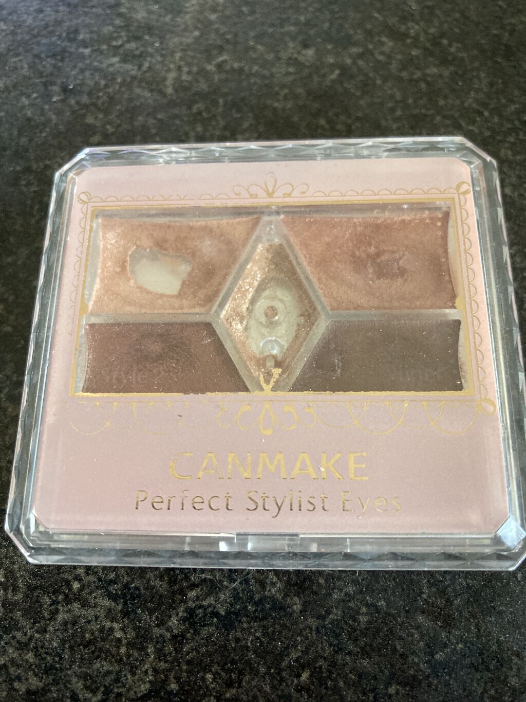 パーフェクトスタイリストアイズ/キャンメイク/アイシャドウパレットを使ったクチコミ（1枚目）