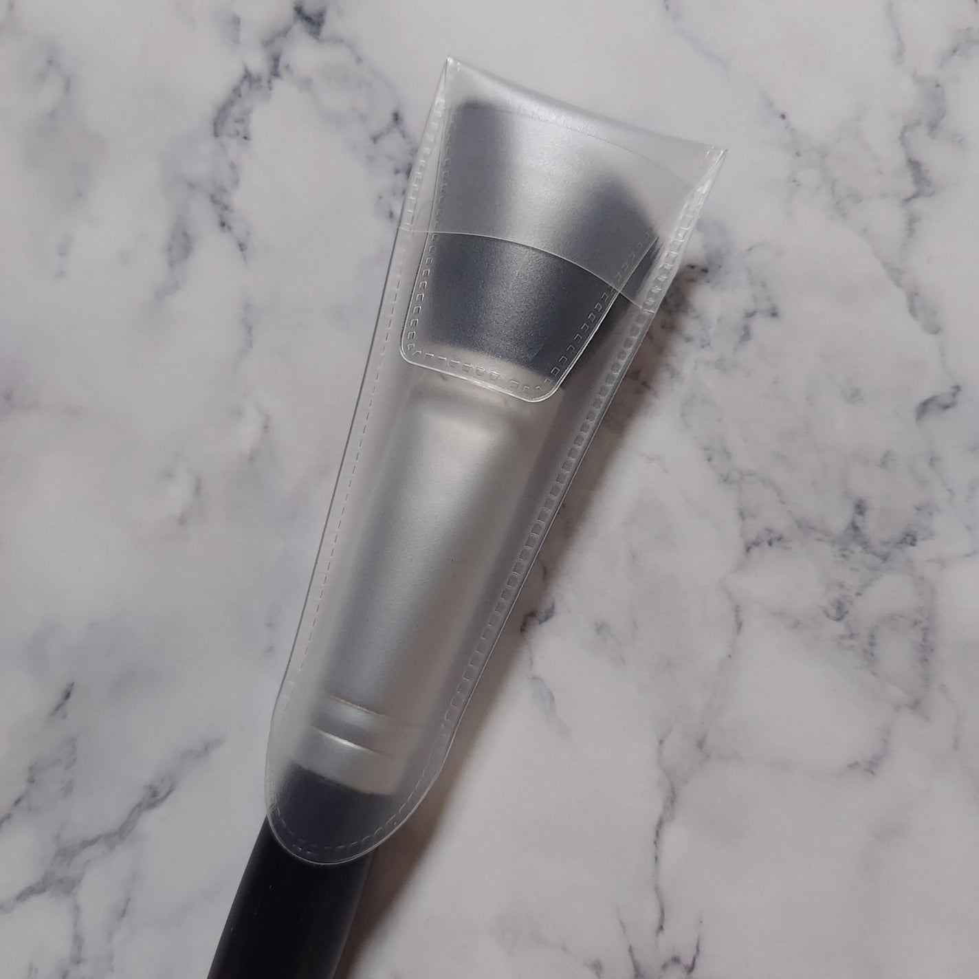 メイクブラシカバー フタ付き 6P/キャンドゥ/メイクアップキットを使ったクチコミ(3枚目)