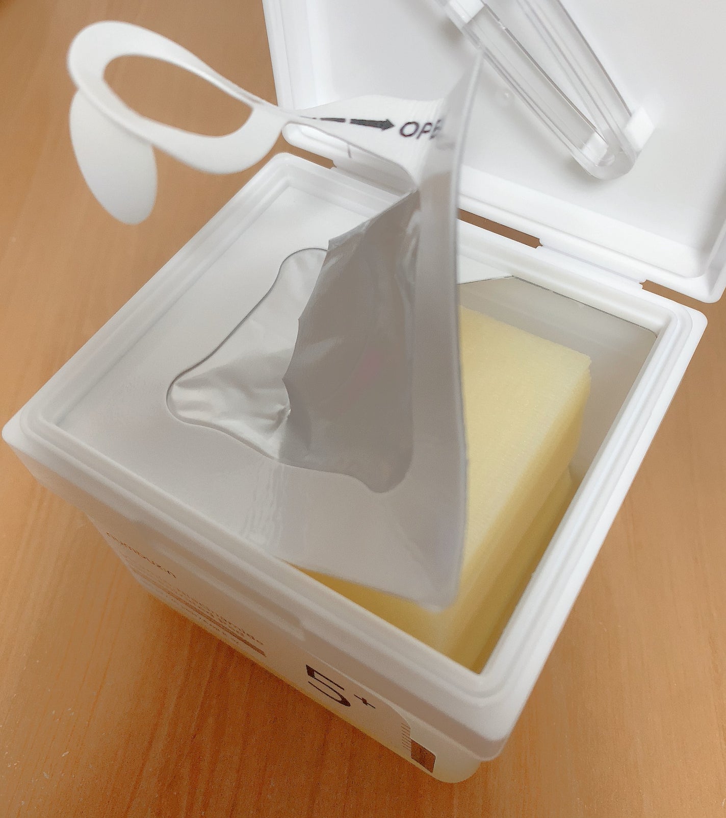 5番 白玉グルタチオンCフィルムパッド/numbuzin/トナーパッドを使ったクチコミ(4枚目)