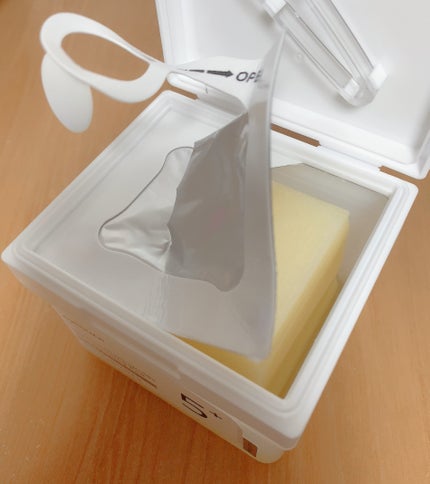 5番 白玉グルタチオンCフィルムパッド/numbuzin/トナーパッドを使ったクチコミ(4枚目)