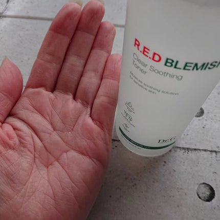 レッドブレミッシュ クリアスージングトナー/Dr.G/化粧水を使ったクチコミ(1枚目)