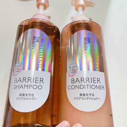 ザビューティ 髪のキメ美容素髪を守る バリアシャンプー/コンディショナー/エッセンシャル/シャンプー・コンディショナーを使ったクチコミ(2枚目)