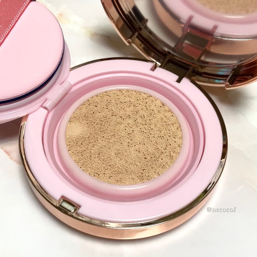 ピンクティーツリーカバーアップグロウクッション/APLIN/クッションファンデーションを使ったクチコミ(3枚目)