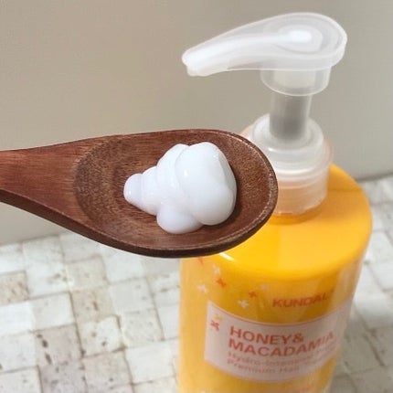 H&Mシャンプートリートメントセット(キンモクセイの香り)/KUNDAL/市販シャンプーを使ったクチコミ(4枚目)