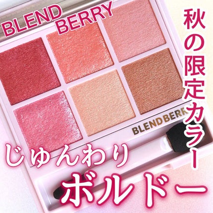 オーラクリエイション/BLEND BERRY/アイシャドウパレットを使ったクチコミ(1枚目)
