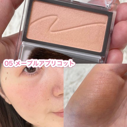 チークブラッシュ/CEZANNE/パウダーチークを使ったクチコミ(6枚目)