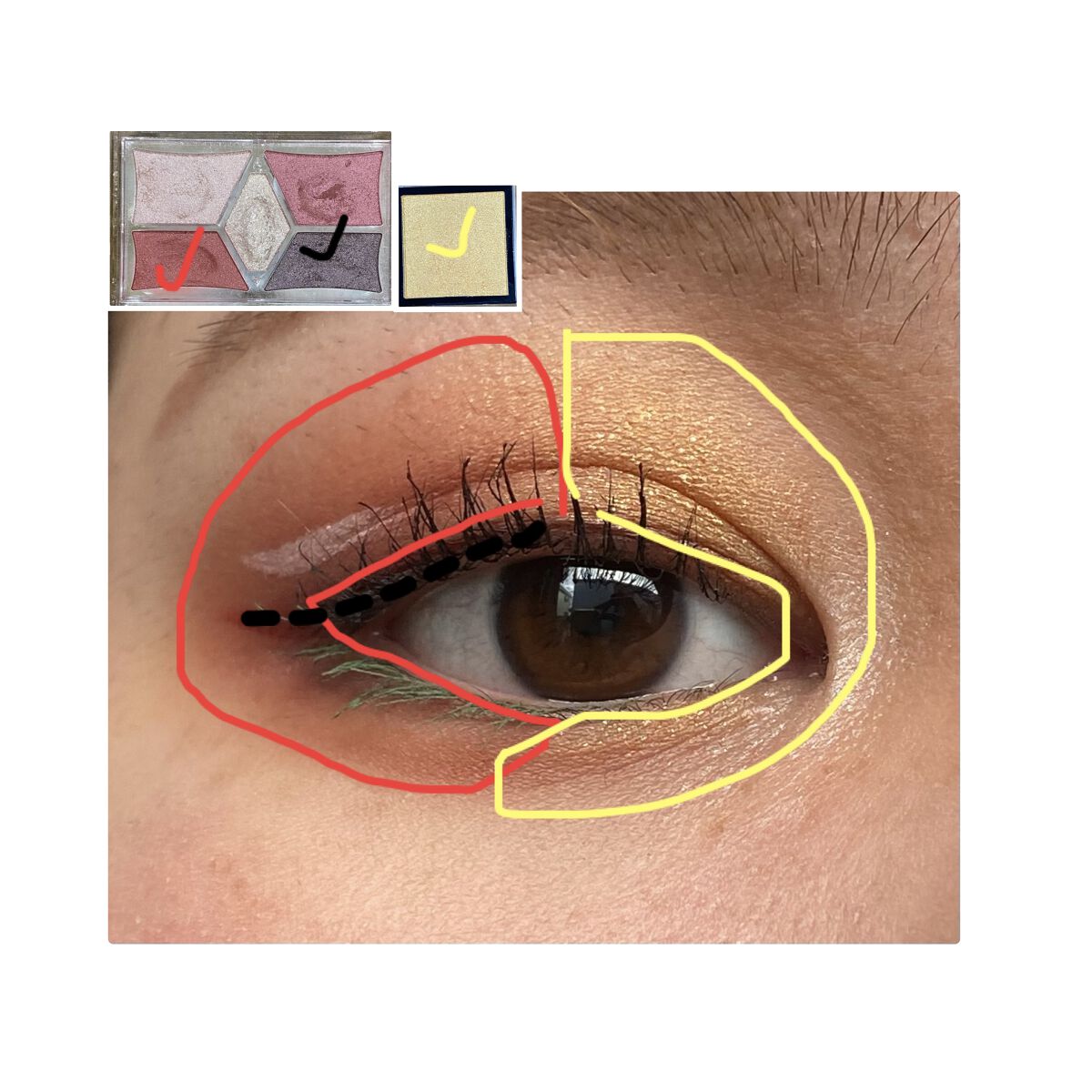 アディクション ザ アイシャドウ スパークル/ADDICTION/単色アイシャドウを使ったクチコミ（2枚目）