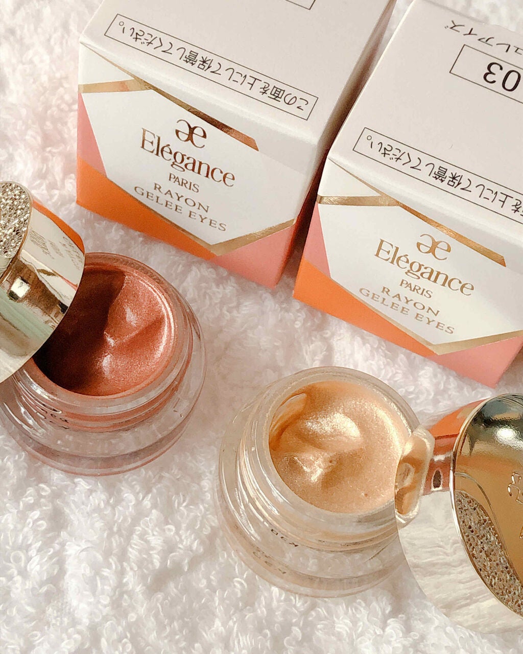 レヨン ジュレアイズ/Elégance/ジェル・クリームアイシャドウを使ったクチコミ(1枚目)