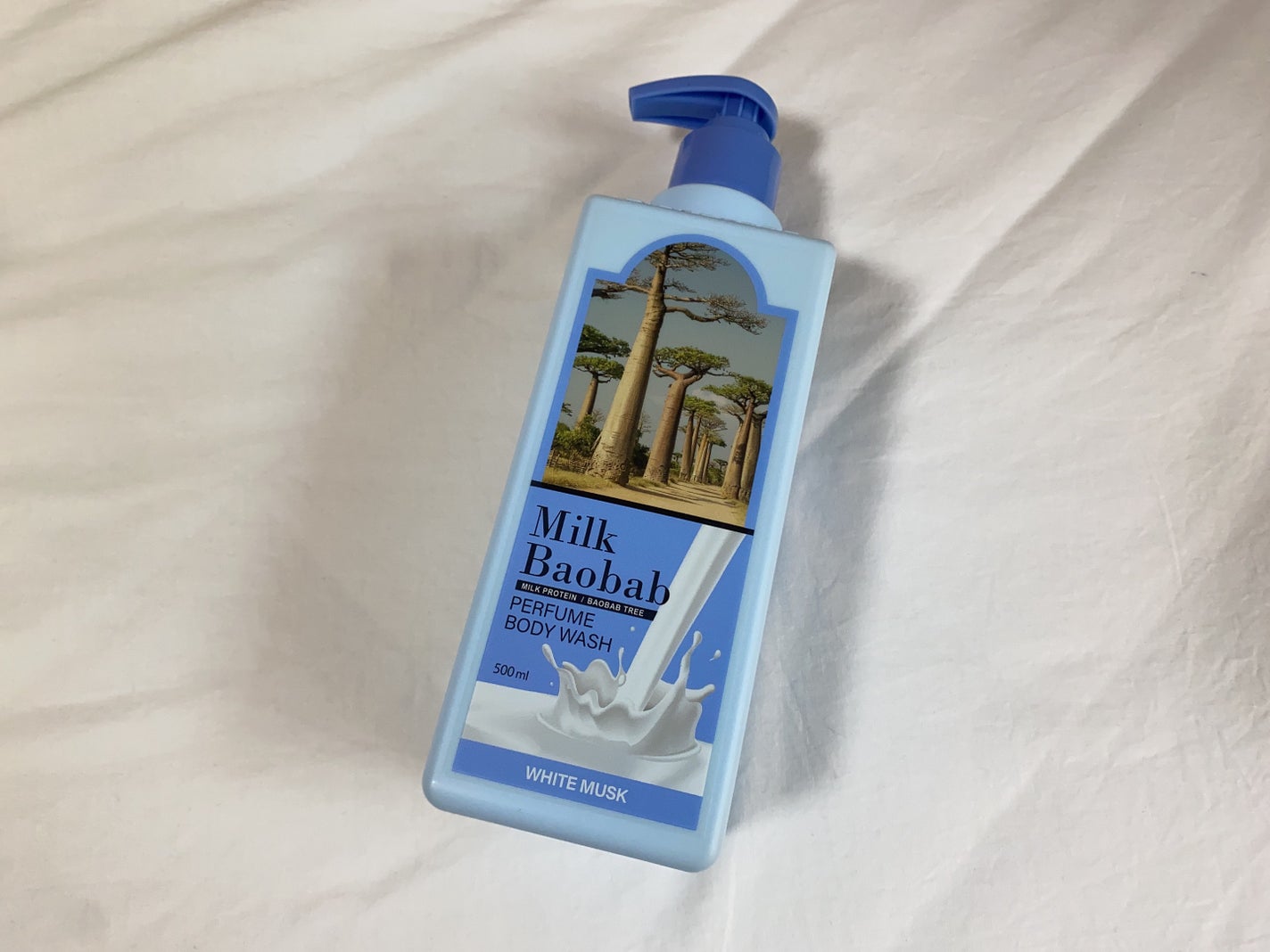 ミルクバオバブ パフュームボディウォッシュ ホワイトムスク/ミルクバオバブ/ボディソープを使ったクチコミ(1枚目)