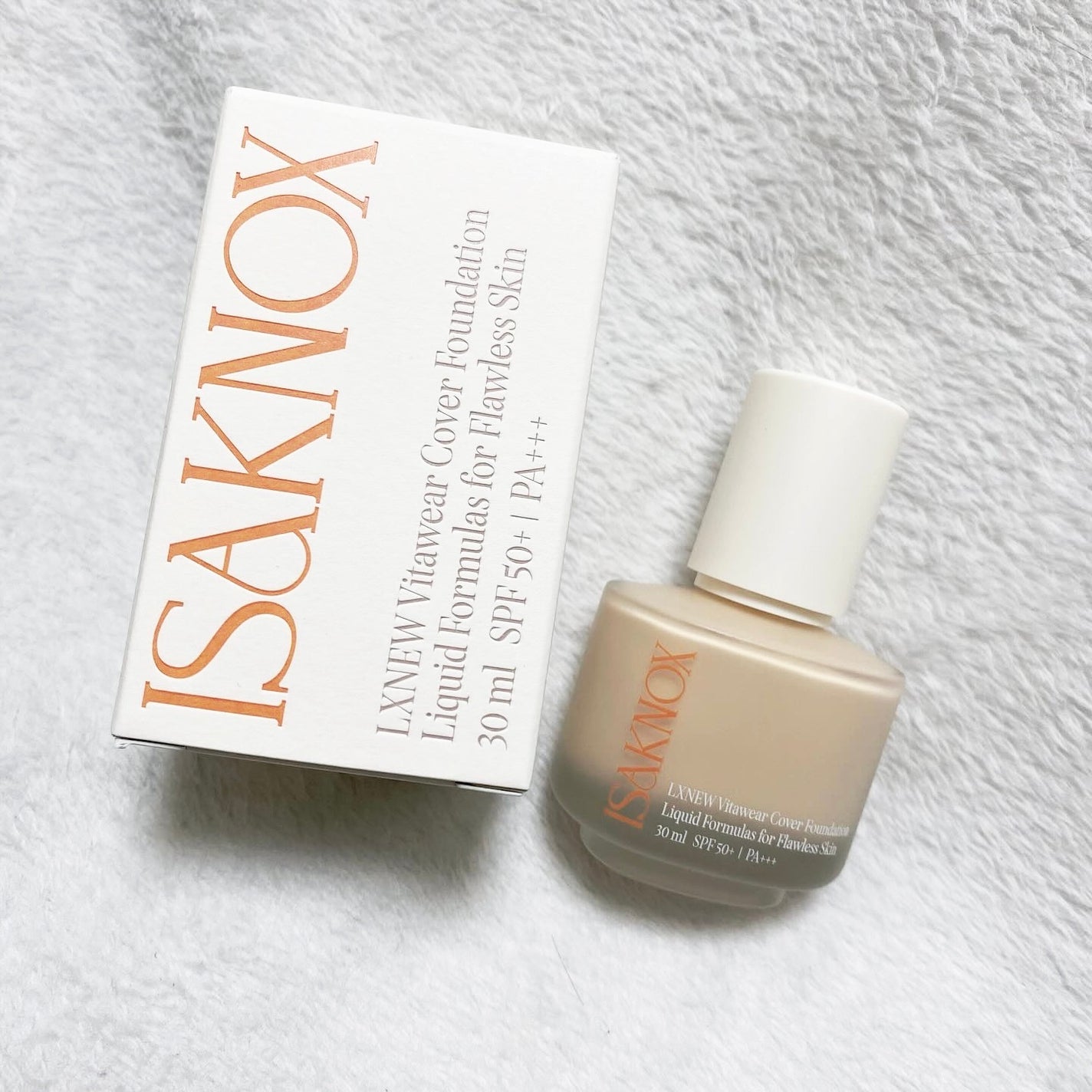 ビタウェアカバーファンデーション 30ml/ISAKNOX(イザノックス)/リキッドファンデーションを使ったクチコミ(1枚目)