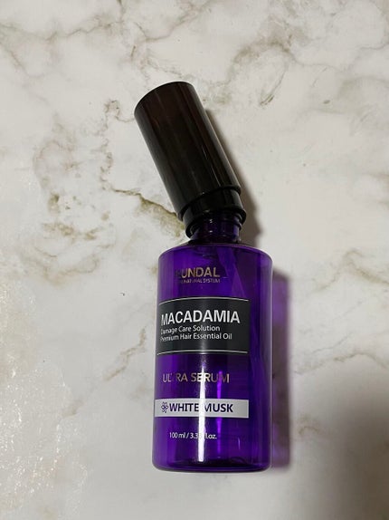 クンダル マカダミア ウルトラヘアセラム /KUNDAL/ヘアオイルを使ったクチコミ(1枚目)
