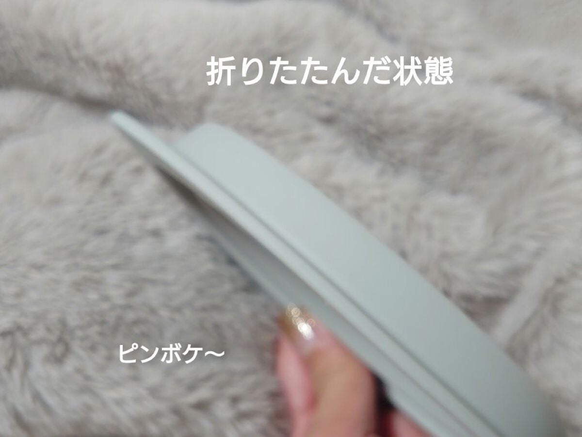 折りたたみ式メイクブラシクリーナー/DAISO/その他化粧小物を使ったクチコミ(3枚目)