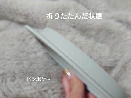 折りたたみ式メイクブラシクリーナー/DAISO/その他化粧小物を使ったクチコミ(3枚目)