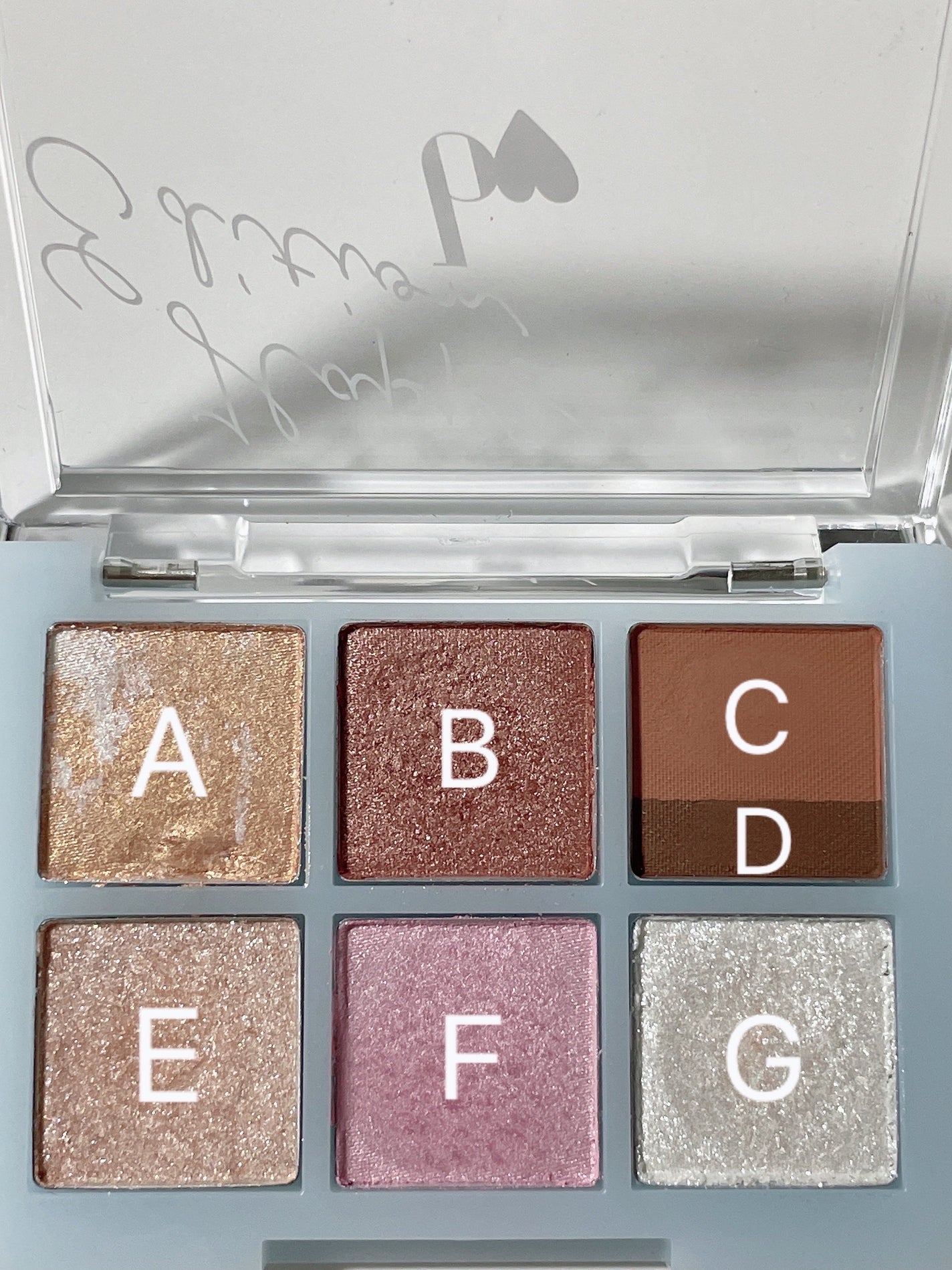 THE アイパレR/b idol/アイシャドウパレットを使ったクチコミ(4枚目)