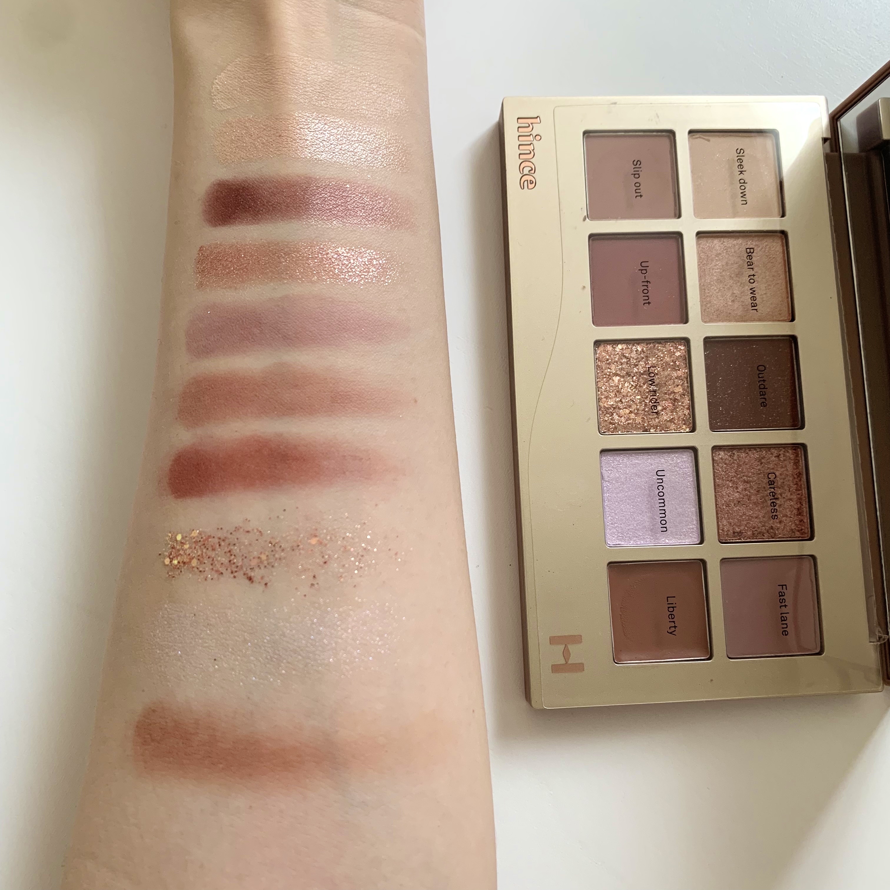ニューデップスアイシャドウパレット/hince/アイシャドウパレットを使ったクチコミ（2枚目）