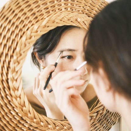 cosmeup 熊野筆 アイブローブラシ/貝印/メイクブラシを使ったクチコミ(3枚目)