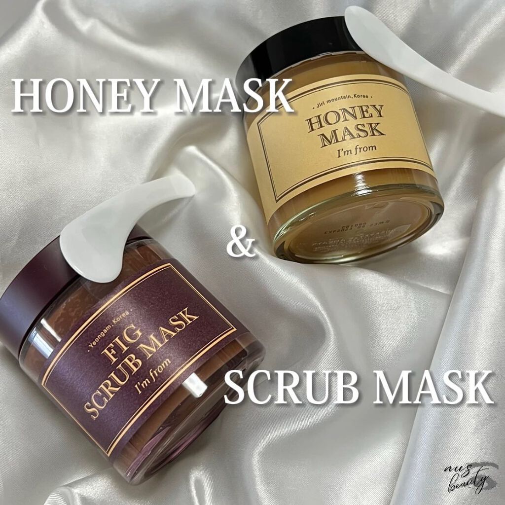 ハニーマスク/I'm from/洗い流すパック・マスクを使ったクチコミ（1枚目）