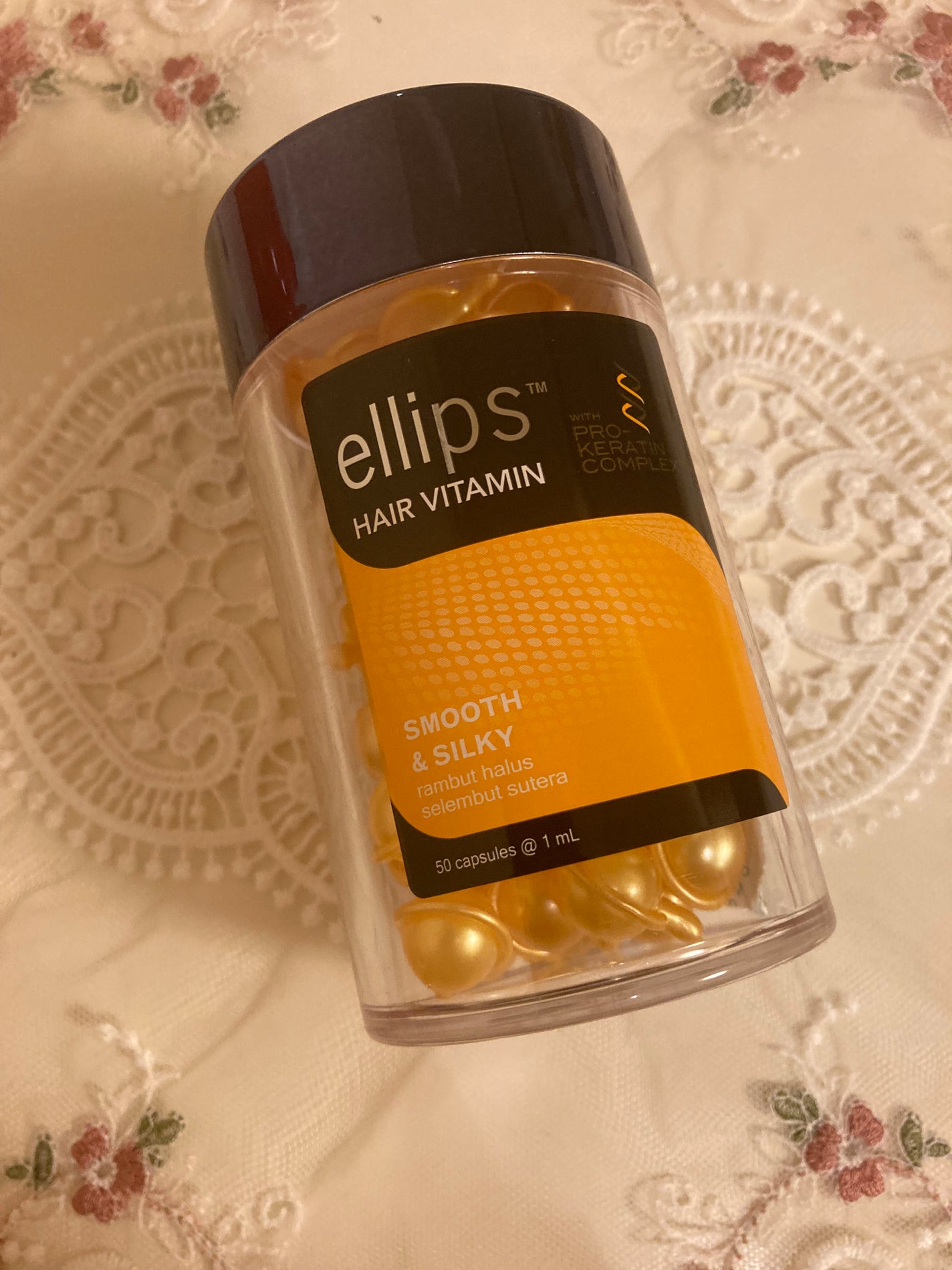 pro keratin SMOOTH&SILKY/ellips/ヘアオイルを使ったクチコミ(1枚目)