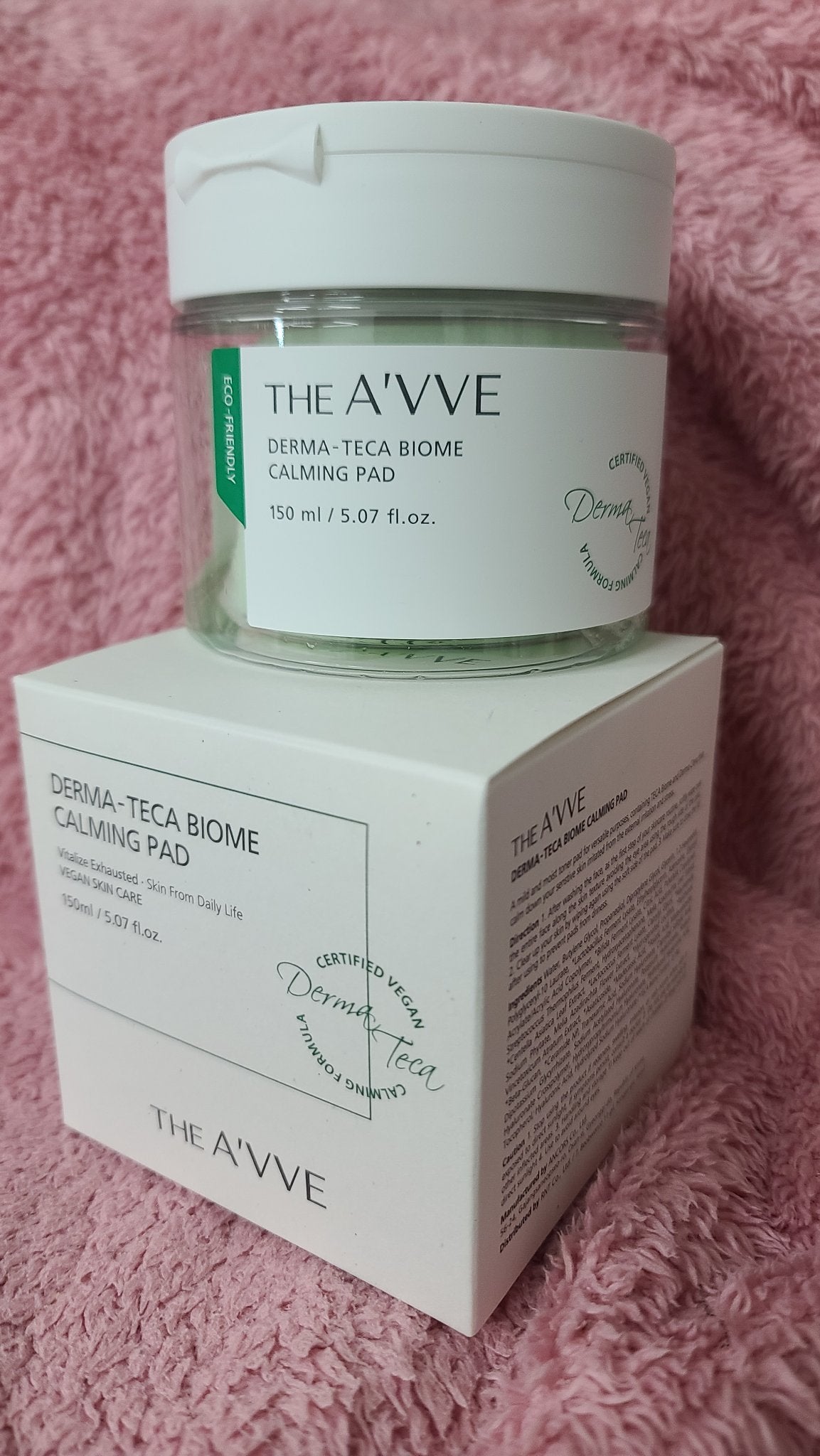ダーマテカバイオームカーミングパッド/THE A'VVE/トナーパッドを使ったクチコミ(1枚目)