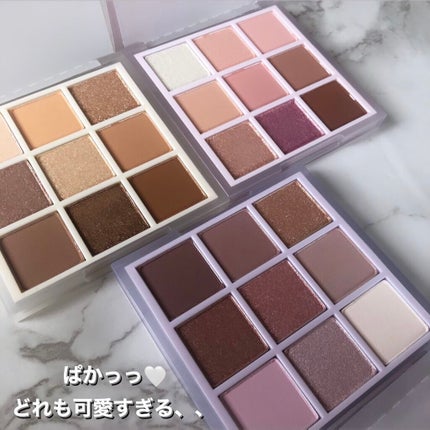 プレイカラーアイズ ≪ミルキーコレクション≫/ETUDE/アイシャドウパレットを使ったクチコミ(4枚目)