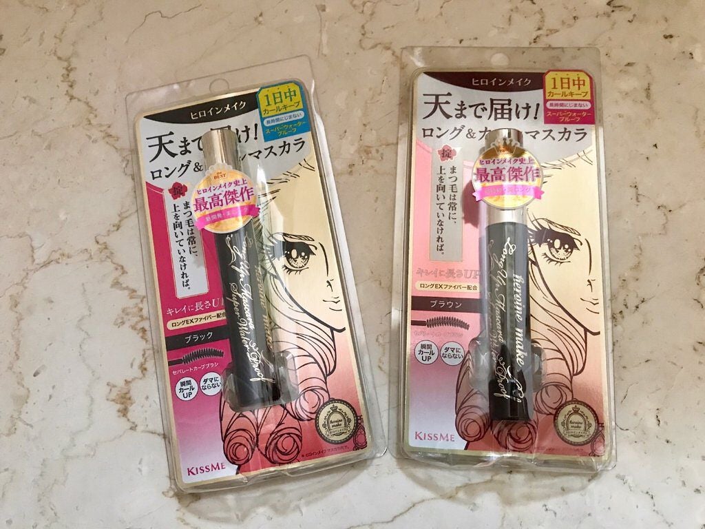 ロングUPマスカラ スーパーWP/ヒロインメイク/マスカラを使ったクチコミ(1枚目)