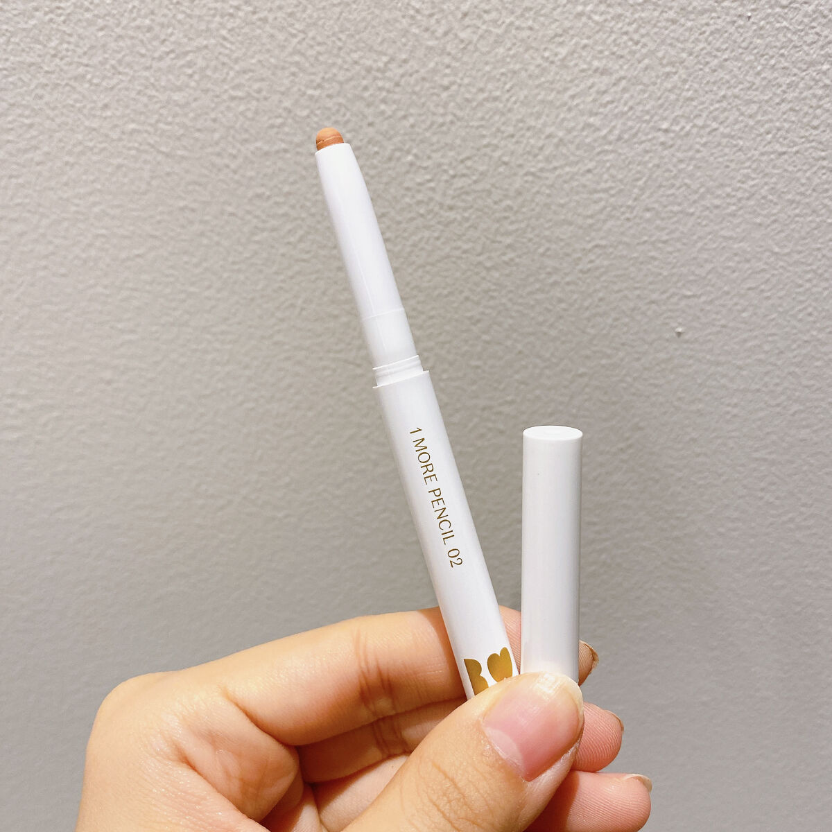 1moreペンシル リップシェイプ 02 ベージュ/b idol/リップライナーを使ったクチコミ（1枚目）