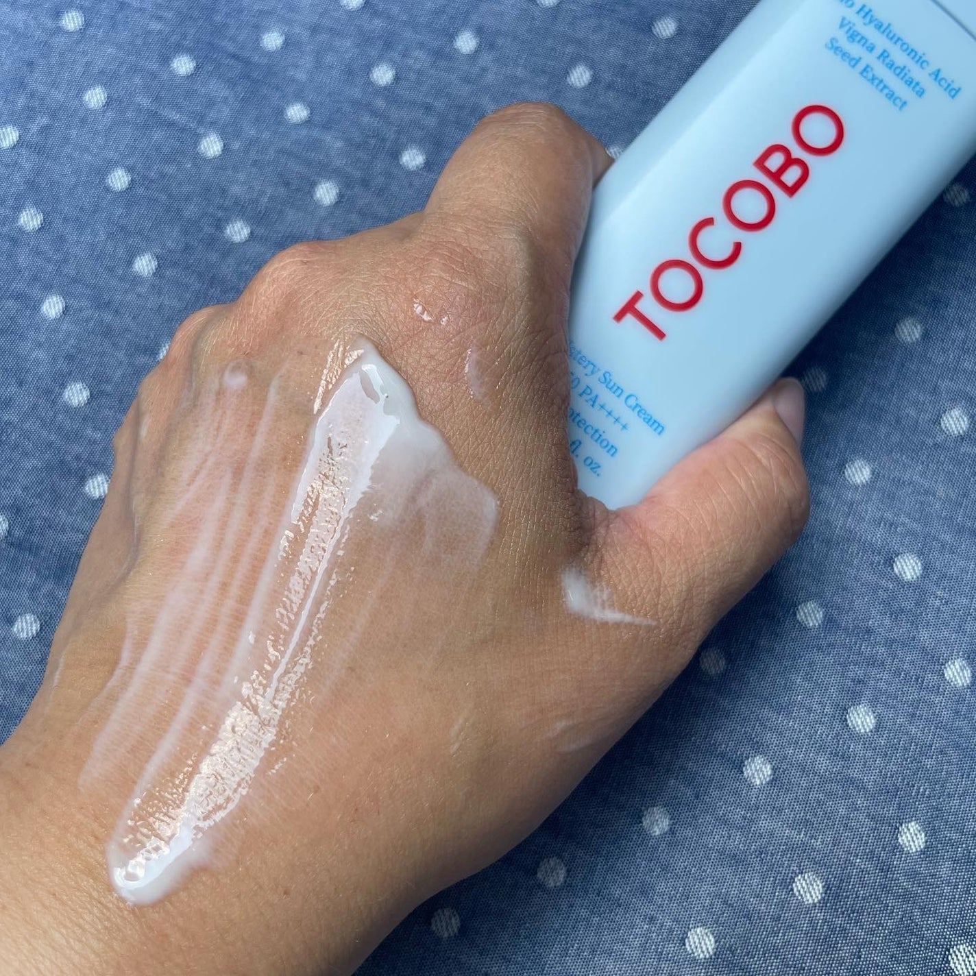 バイオウォータリーサンクリーム/TOCOBO/日焼け止めクリームを使ったクチコミ(4枚目)