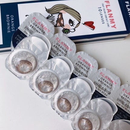 FLANMY 1day/FLANMY/ワンデー(1DAY)カラコンを使ったクチコミ(2枚目)