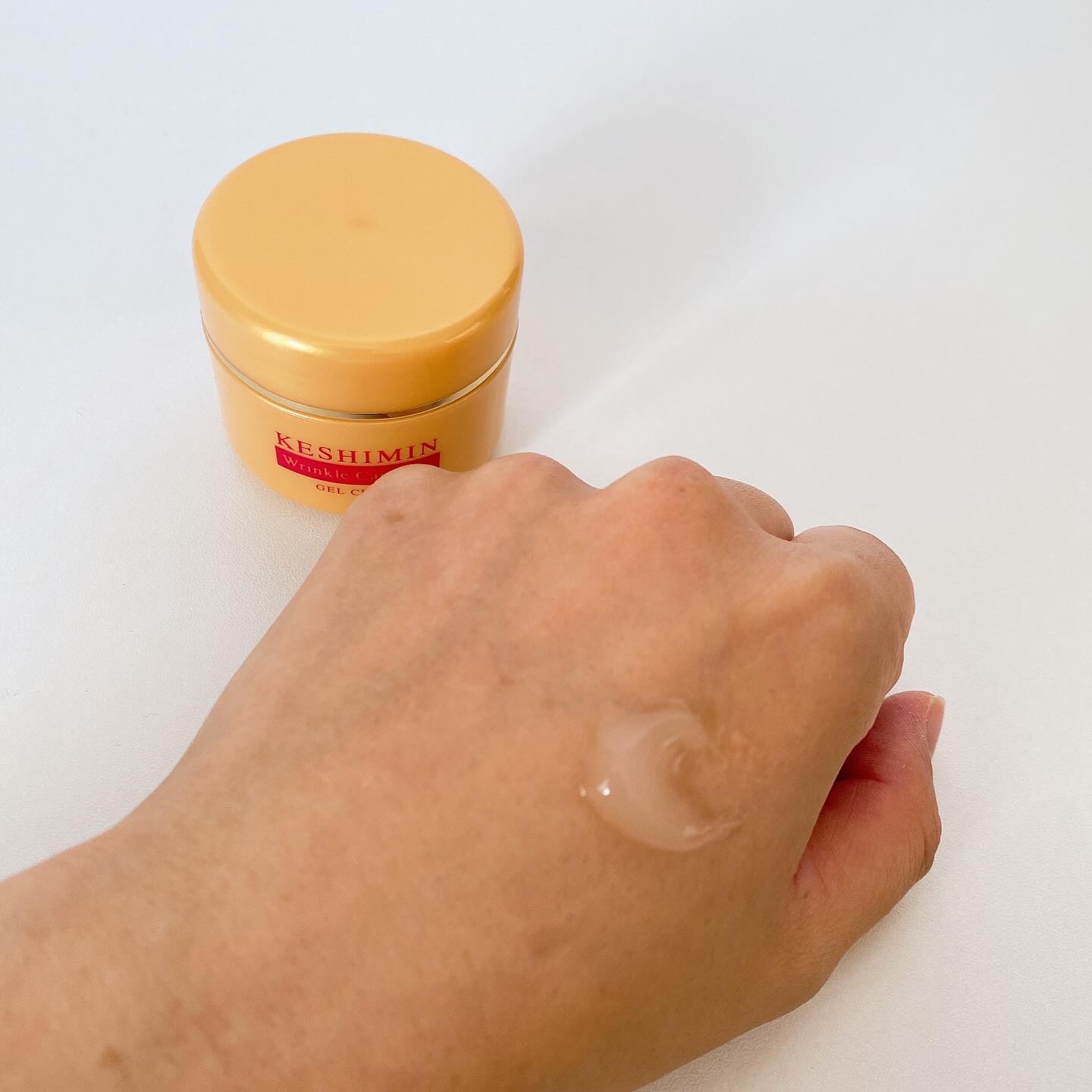 リンクルケアプラスジェルクリーム/ケシミン/フェイスクリームを使ったクチコミ（3枚目）