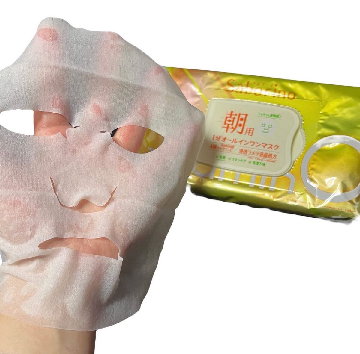 目ざまシート ビタットC/サボリーノ/シートマスク・パックを使ったクチコミ(5枚目)