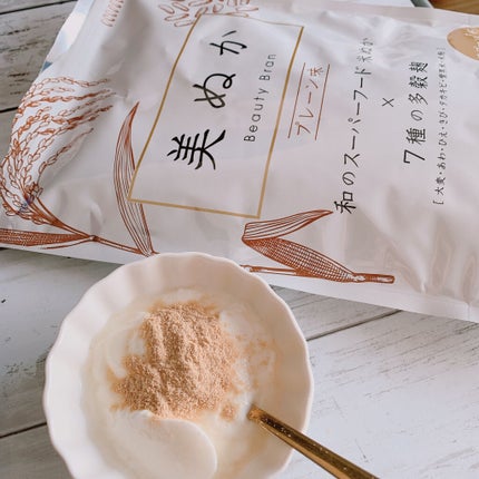 saaa on LIPS 「.美ぬかパウダーで腸活🍀以前自分で雑誌を見ながら米ぬかを煎って..」(4枚目)