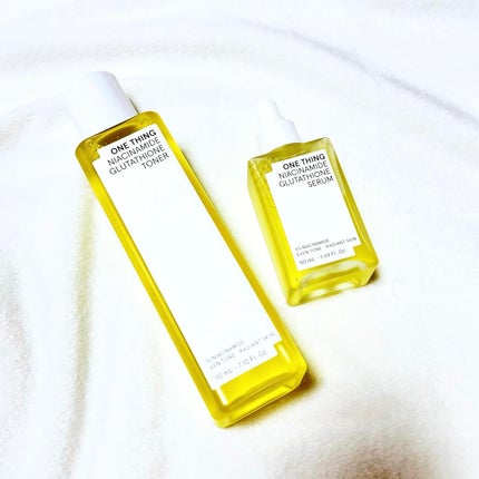 ナイアシンアミドグルタチオンセラム/ONE THING/美容液を使ったクチコミ(2枚目)