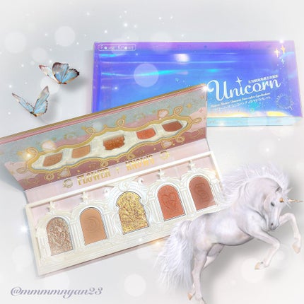 ユニコーンシリーズ アイシャドウパレット/FlowerKnows/アイシャドウパレットを使ったクチコミ(1枚目)
