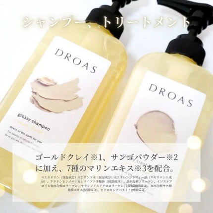 グロッシーシャンプー/DROAS/市販シャンプーを使ったクチコミ(4枚目)