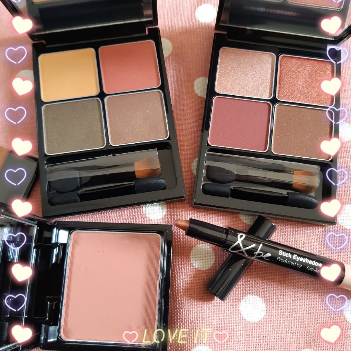 スティックアイシャドウ ピンクアイボリー/＆be/スティックアイシャドウを使ったクチコミ（1枚目）