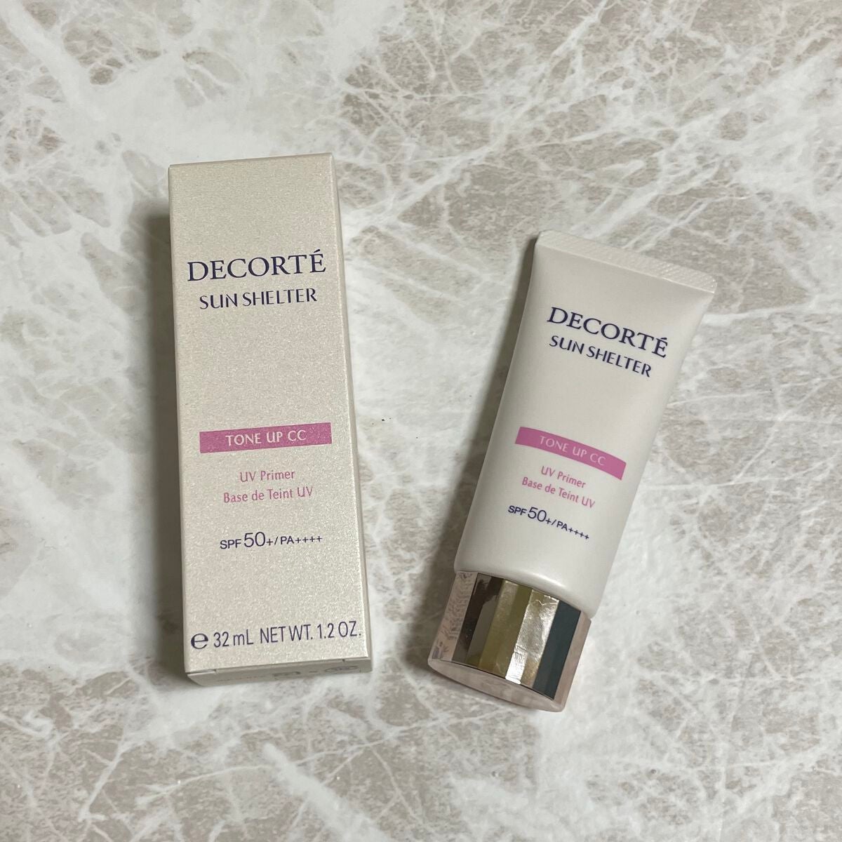 サンシェルター トーンアップCC/DECORTÉ/CCクリームを使ったクチコミ(1枚目)