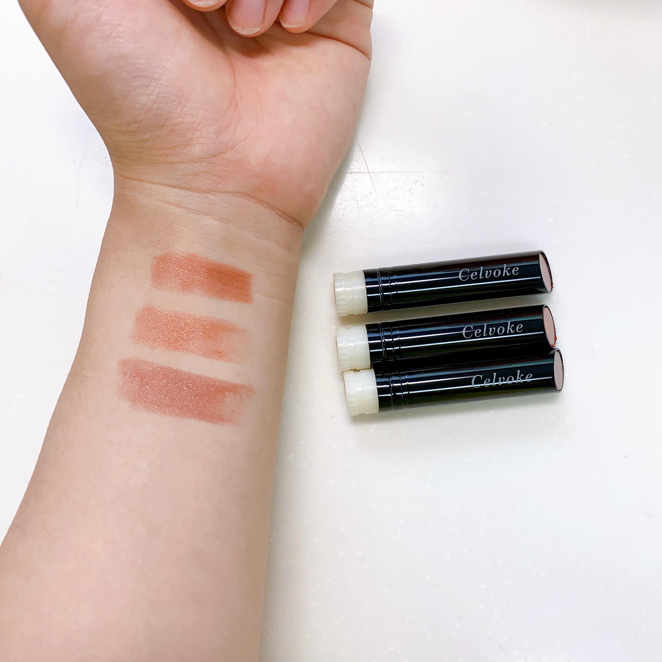 セルヴォーク アラウズ リップス 03 ネオテラコッタ/Celvoke/口紅を使ったクチコミ（2枚目）