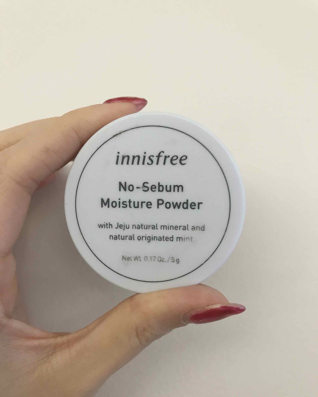 ノーセバム モイスチャーパウダー/innisfree/プレストパウダーを使ったクチコミ（1枚目）