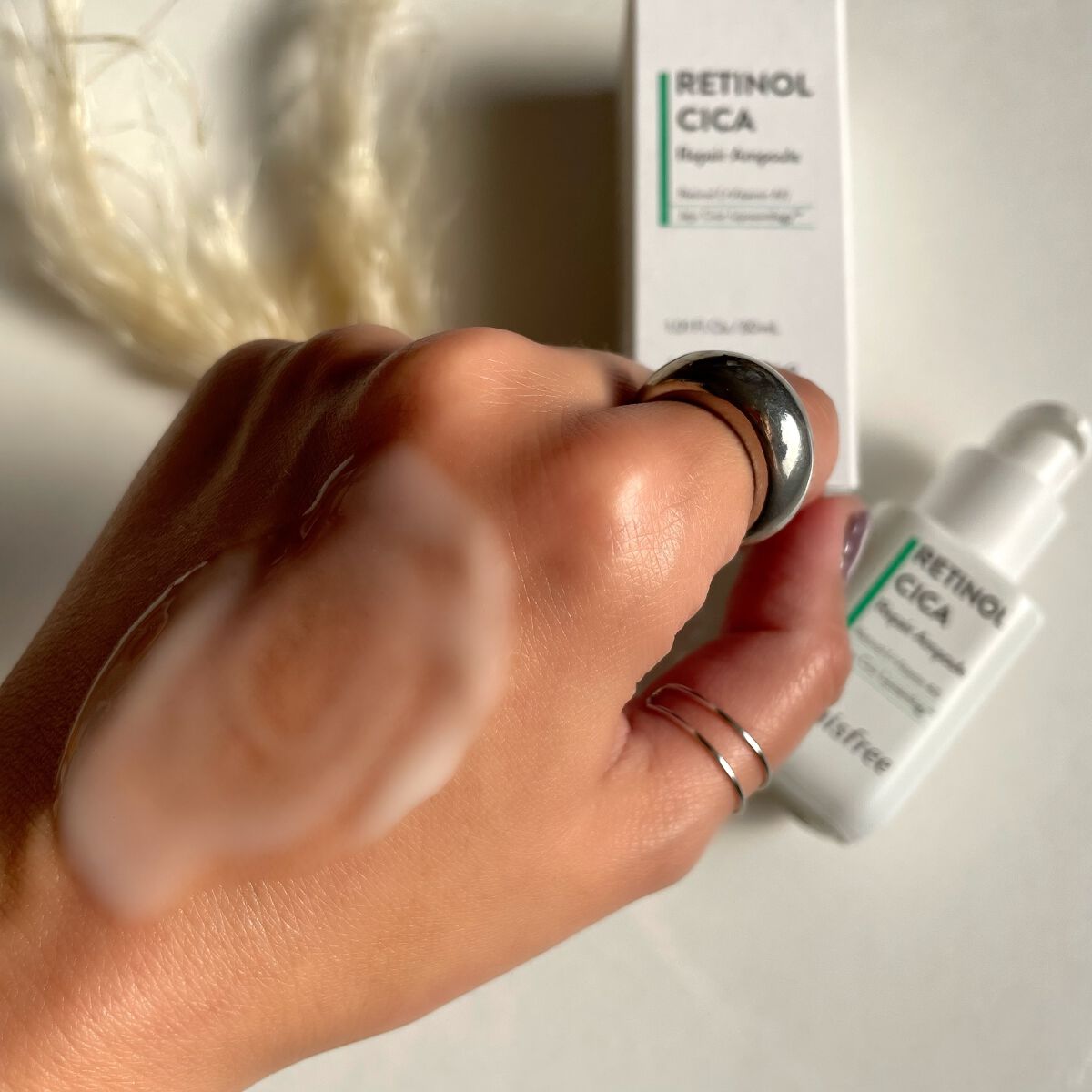 レチノール シカ リペア セラム/innisfree/美容液を使ったクチコミ(4枚目)