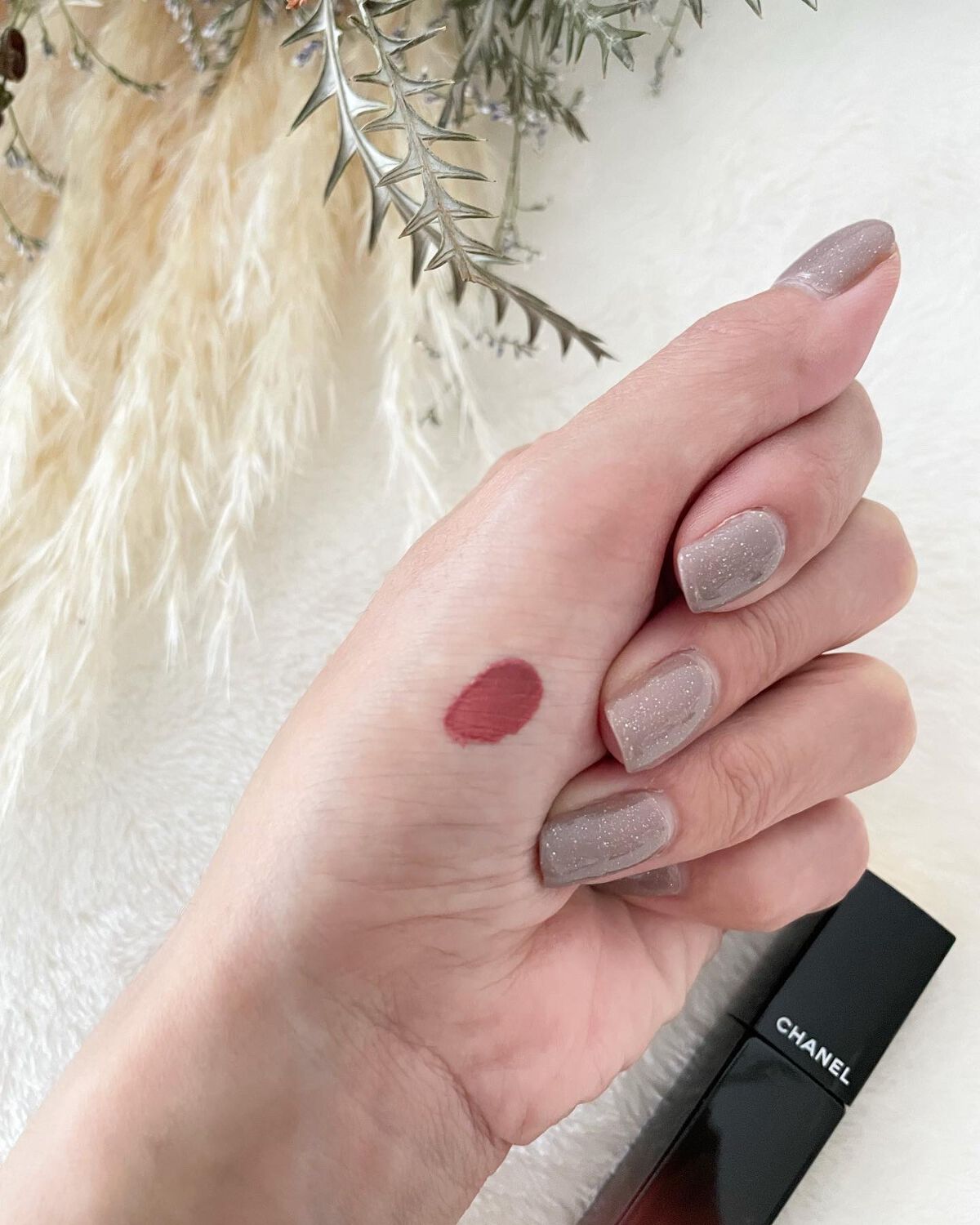 ルージュ アリュール ラック/CHANEL/口紅を使ったクチコミ(2枚目)